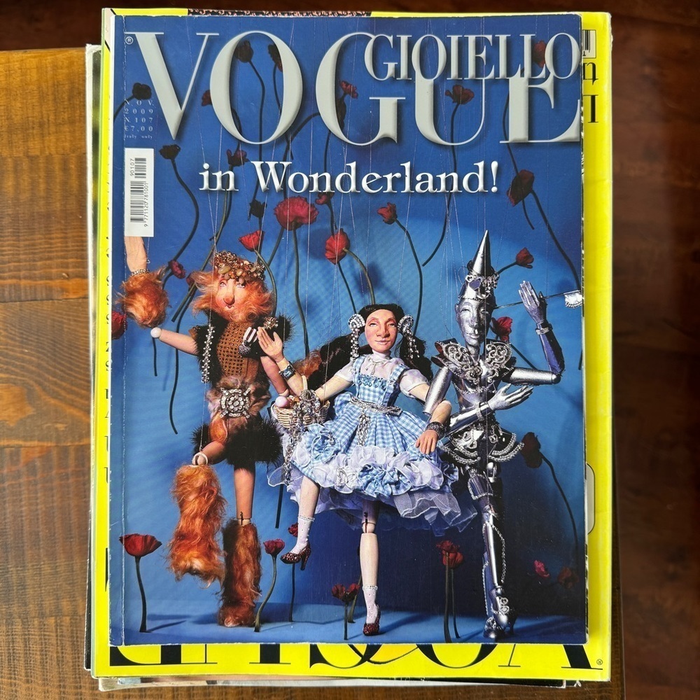VOGUE Italia 107 Gioiello November 2009 in wonderland